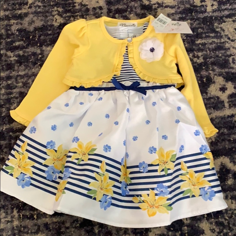 Dress w/matching sweater